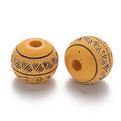 Perle di legno naturale verniciate&nbsp;WOOD-N006-02A-09
