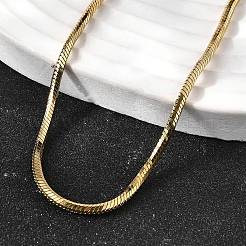 Collares de cadena de serpiente de acero inoxidable 304 de 2 mm para mujeres y hombres.&nbsp;LS-STAS-V011-04D-G