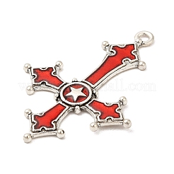 Legierung Schmelz große Anhänger&nbsp;LS-ENAM-G221-01A