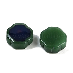 Perline di vetro bicolore&nbsp;GLAA-Z007-11D