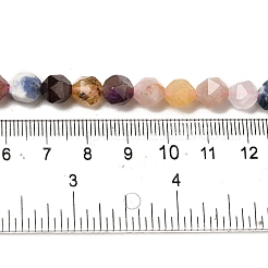 Natürliche Rosenquarz/Sodalith/Lapislazuli/Amethyst/Erdbeerquarz Perlenstränge&nbsp;G-K382-A01-02