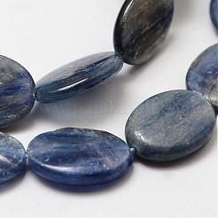 Fili ovali naturali di cianite / cianite / distene&nbsp;G-O139-01F