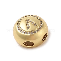 Pendenti in ottone con placcatura a cremagliera e zirconi cubici&nbsp;KK-Z047-07G-V-RS