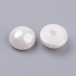 Perles de coquille semi-percée&nbsp;BSHE-G011-01-8mm