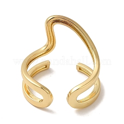 Anneaux de manchette ouverts en laiton&nbsp;RJEW-Q778-39G