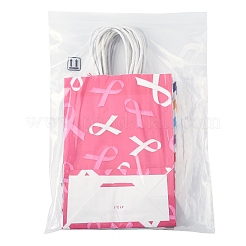 12 Stück 6-farbig bedruckte Tragetaschen aus Papier&nbsp;CARB-FS0001-05