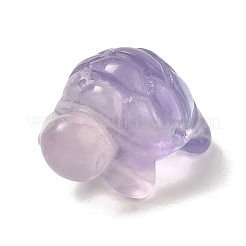 Figuras de tortuga curativas talladas en fluorita natural&nbsp;LS-WG28275-01