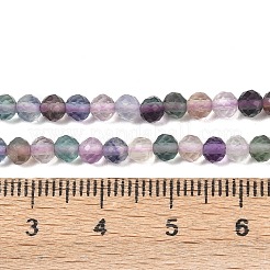 Fluorit natürlichen bunten Perlen Stränge&nbsp;X-G-C261-A01-4mm