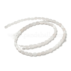 Natürliche weiße Jade perlen Stränge&nbsp;G-M420-H15-03