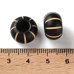 Perline europee intagliate in legno di Schima&nbsp;WD-CBACBB7-02