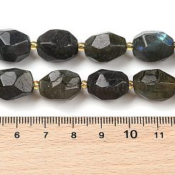 Natur Labradorit Perlen Stränge&nbsp;G-P541-A01-08