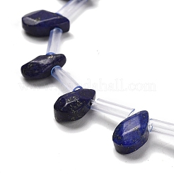 Natürlicher Lapislazuli Perlenstränge&nbsp;G-Q167-A25-02