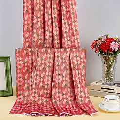 Tela de algodón con estampado de escamas de pescado&nbsp;DIY-WH0622-777C