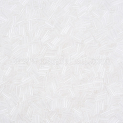 Transparente Glasstiftperlen&nbsp;SEED-N005-001-C16