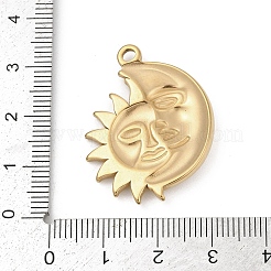 Anhänger aus Edelstahl 304&nbsp;LS-STAS-D366-01F-G