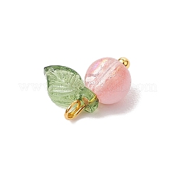 30 Stück Anhänger aus Crackle-Glas in 10 Farben.&nbsp;PALLOY-JF04168-01
