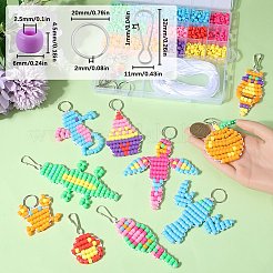 Kit fai da te per realizzare portachiavi a forma di animale&nbsp;DIY-SC0023-68