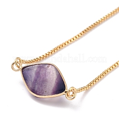 Verstellbare echte 18k vergoldete Messing Box Chain Slider Armbänder&nbsp;BJEW-D445-01G