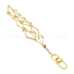 Pochette en fer vide porte-pierre pendentif décoration&nbsp;HJEW-JM04500-01