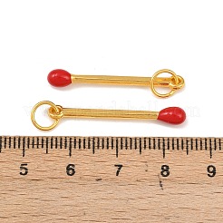 Pendentifs d'émail en alliage&nbsp;FIND-WH0139-472G-02