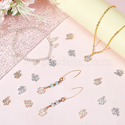60pcs 2 pendentifs en alliage de couleurs&nbsp;FIND-DC0001-84