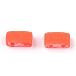 2 trous perles de rocaille de verre&nbsp;SEED-S023-31B-13