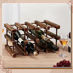 Weinregal aus Holz&nbsp;ODIS-WH0043-233A