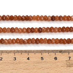 Chapelets de perles en jade blanc naturel teinté&nbsp;GG-CBAF9EE-A07-3x4mm