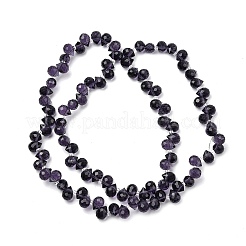 Perles en verre transparentes&nbsp;GLAA-Z017-01I