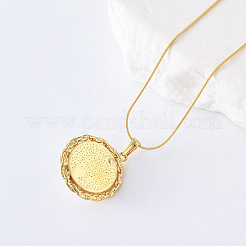 3 collar con colgante semicircular de perla de imitación pavé de acero inoxidable europeo para mujer&nbsp;KD4054
