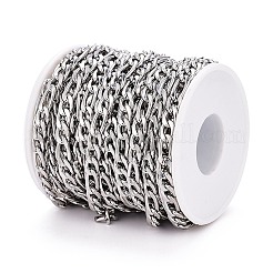 Anlaufgeschützte Figarokette aus Edelstahl 304&nbsp;CHS-M003-12P-A