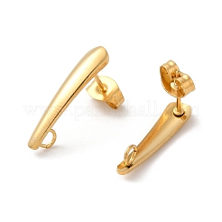 Ohrstecker-Beschläge aus Edelstahl 304&nbsp;STAS-Z051-01G