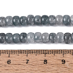 Colliers de perles de verre teintées à effet ombré&nbsp;GLAA-Q106-05A-A17