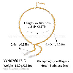 Colliers pour femmes en acier inoxydable 304&nbsp;YV1047-1