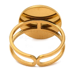 Runde Fingerringe aus natürlichem Tigerauge&nbsp;RJEW-Q822-33G-02