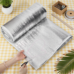 Lámina de algodón aislante térmico de espuma EPE y papel de aluminio&nbsp;DIY-WH0671-442