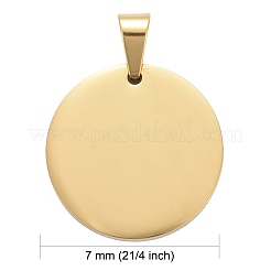 Colgantes de acero inoxidable 304 con revestimiento iónico (IP)&nbsp;STAS-P115-08G