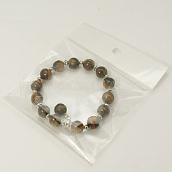 Bracelets de perles de pierre gemme de mode&nbsp;X-BJEW-JB00858-05
