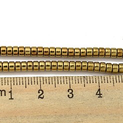 Galvanisierte synthetische nichtmagnetische Hämatitperlenstränge&nbsp;G-K361-A04-01