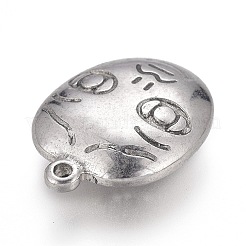 Pendentifs en acier inoxydable 304 résistant au ternissement&nbsp;STAS-H117-10P