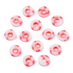 Abalorios de arcilla polimérica hechos a mano&nbsp;CLAY-YW-6.0mm-A14