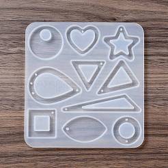 Diy geometrische Anhänger Silikonformen&nbsp;DIY-F134-06