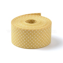 Ruban imprimé étoile coton lin 5m&nbsp;LS-OCOR-K008-01C-01