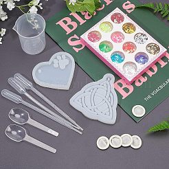 DIY Silikon Anhänger Formen&nbsp;DIY-OC0003-07