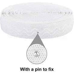 Bande de préhension élastique en silicone antidérapante en polyester&nbsp;SRIB-WH0006-22A-02