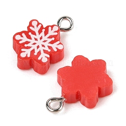 Pendentifs en résine opaque sur le thème de noël&nbsp;RESI-S08-01F