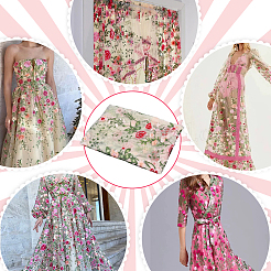 Tejido de poliéster&nbsp;DIY-WH0589-67