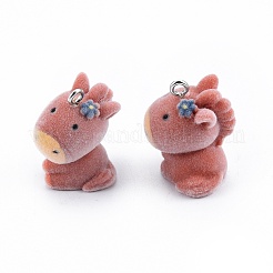 Pendenti in resina opaca&nbsp;X-RESI-T053-07