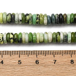 Natürliche Serpentin Jade Perlen Stränge&nbsp;G-L624-H13-6x2mm