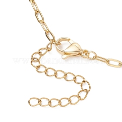 Creazione di una collana con catena a graffetta in acciaio inossidabile 304 da 2.5 mm&nbsp;AJEW-JB01496-02